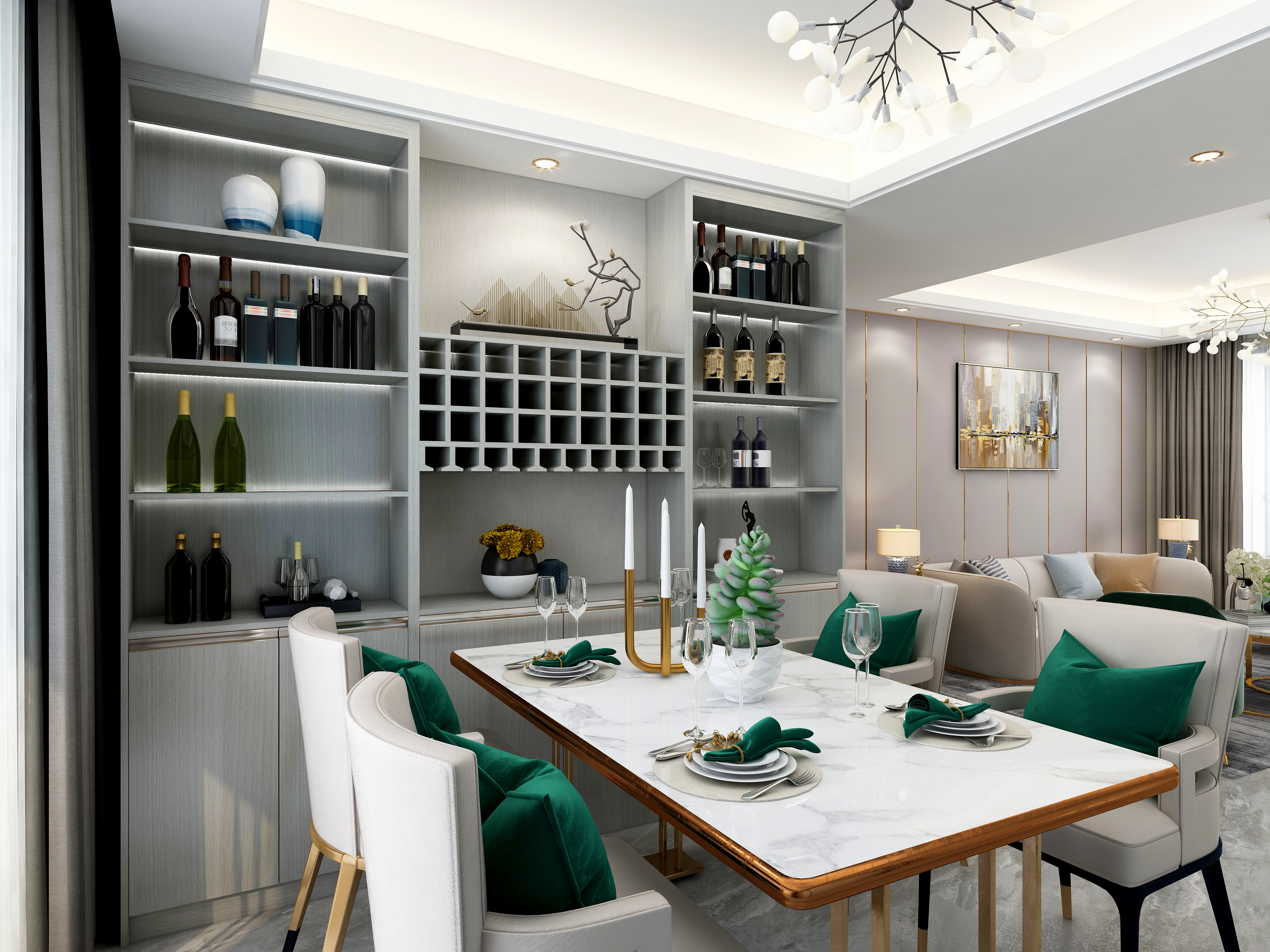 金利源丨玄關流行這樣設計，干凈又高級！